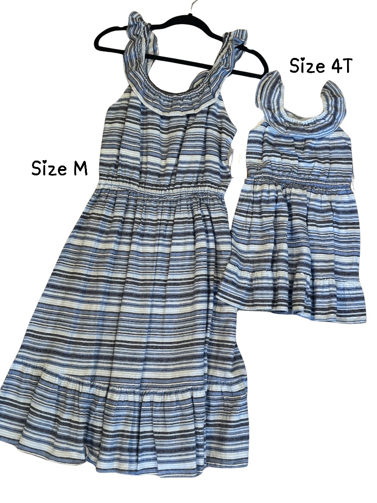 Nwt Mommy & Me Matching Dresses - Medium And 4t